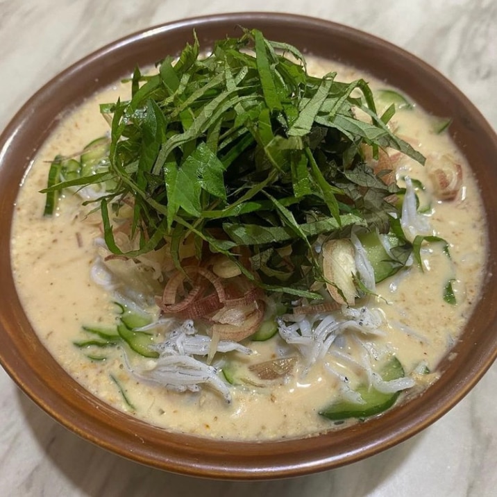 絶品!食欲そそる!冷や汁